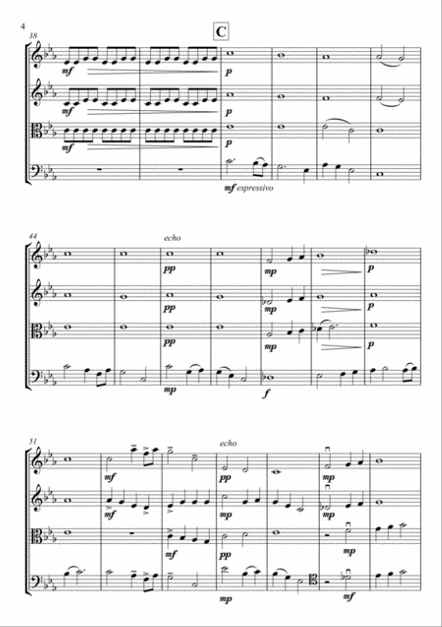 Stomp Royale String Quartet scores gallery preview page 5