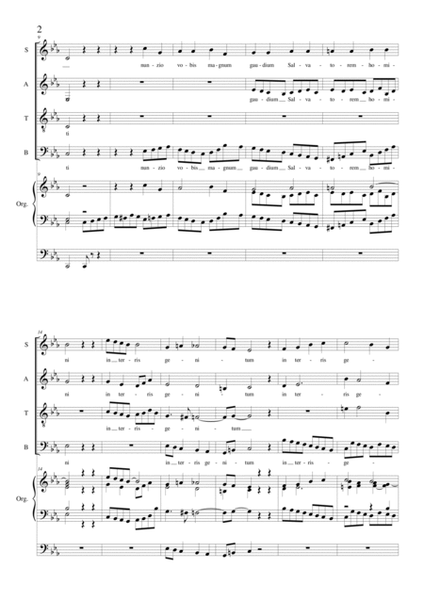 Angelus pastoribus - Christmas motet for Choir SATB and organ image number null
