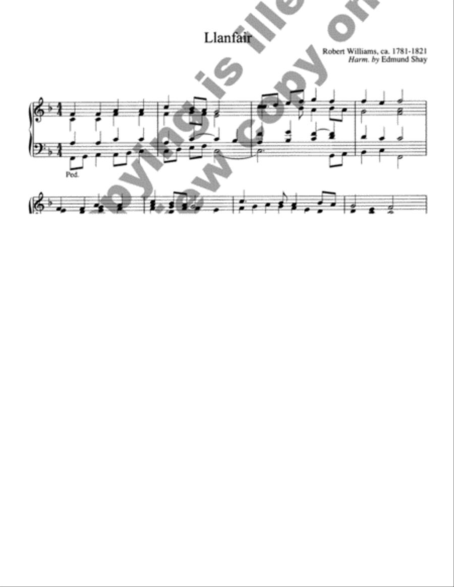 Hymn Harmonizations, Set 3 Organ scores gallery preview page 19