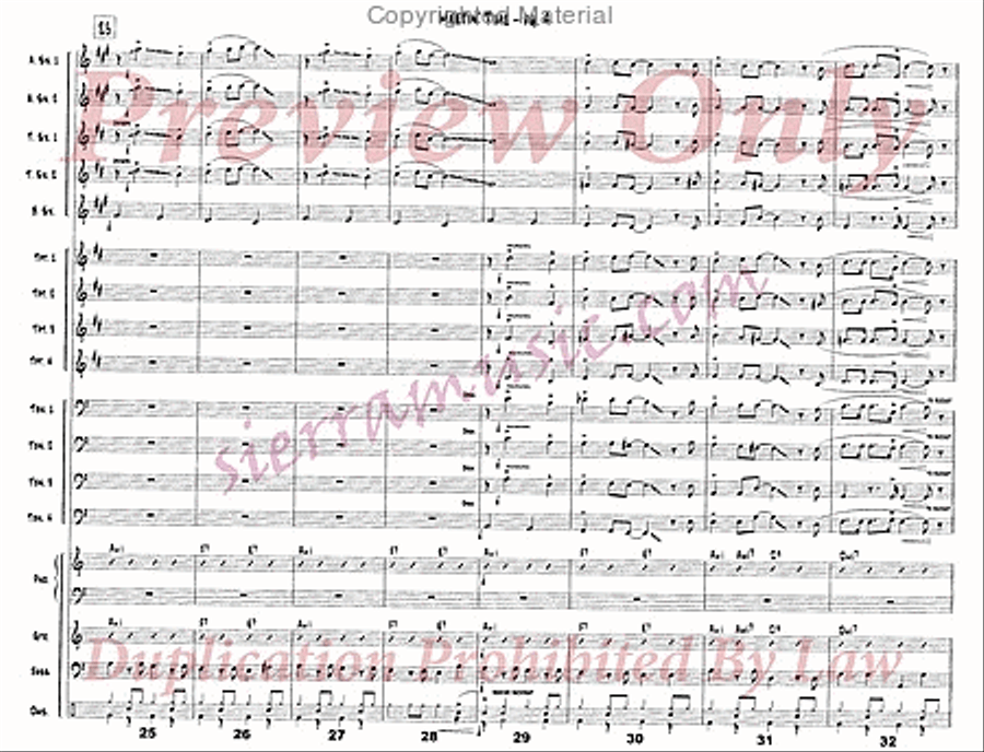 Meetin' Time Big Band scores gallery preview page 5