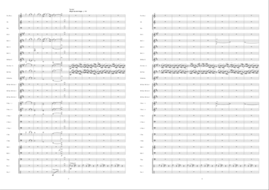 The Last Of The Mohicans Fanfare Band scores gallery preview page 4
