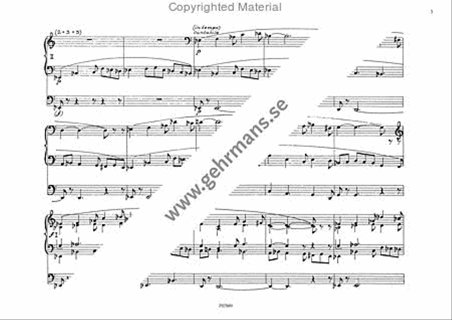 Kontraster Kontraster Organ Solo scores gallery preview page 3