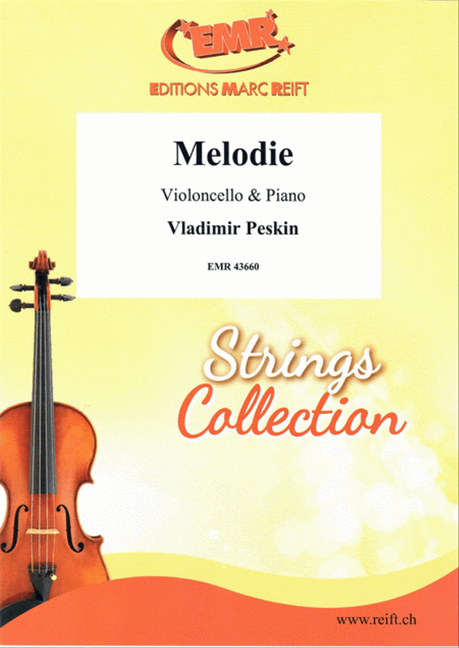 Melodie Piano Accompaniment scores gallery preview page 1