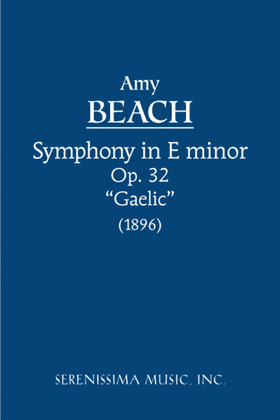 Book cover for Symphony in E-minor, Op.32 'Gaelic'