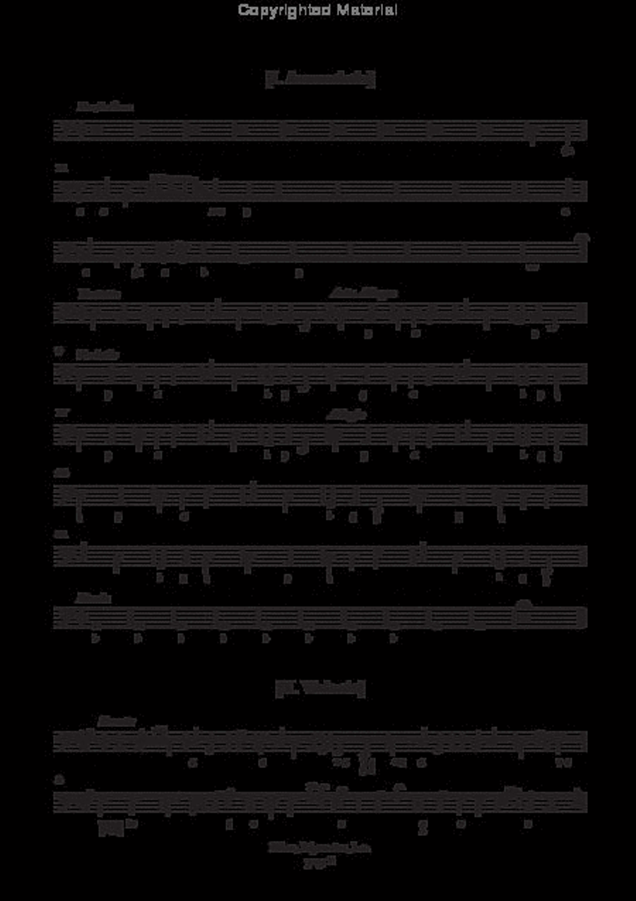 Mysterien (Ms, 1676) Violin scores gallery preview page 4