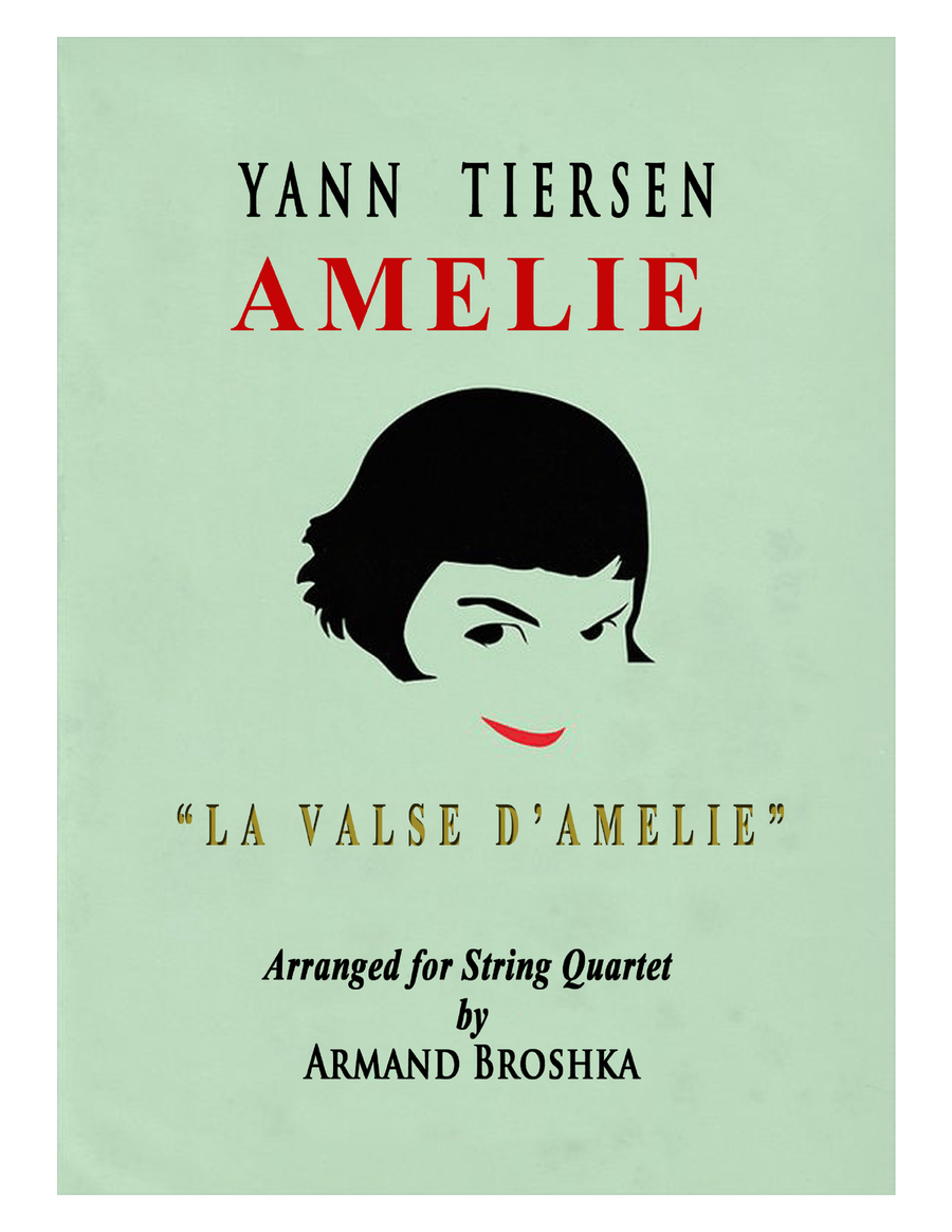 La Valse D'amelie String Quartet scores gallery preview page 1