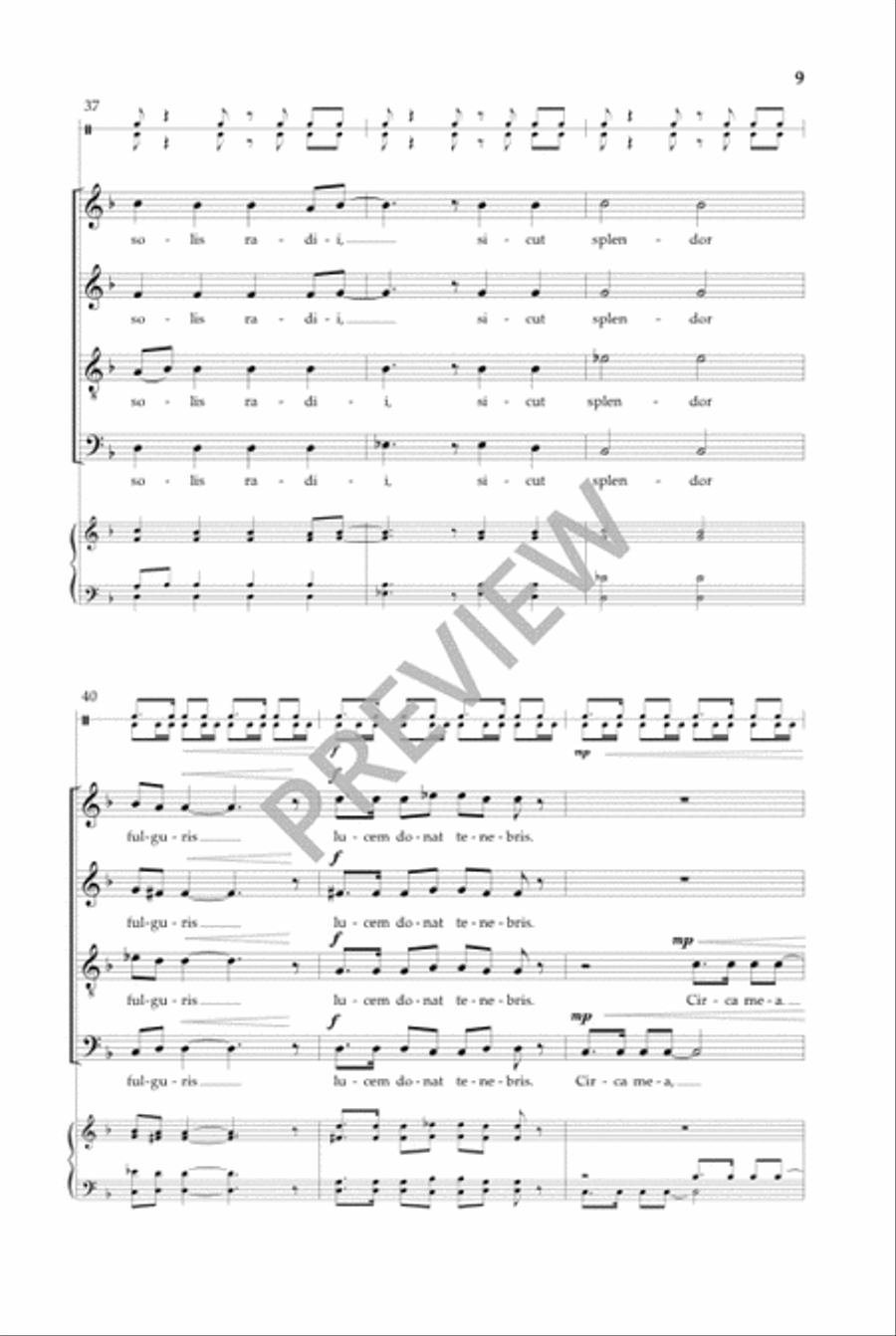 Circa Mea 4-Part scores gallery preview page 10