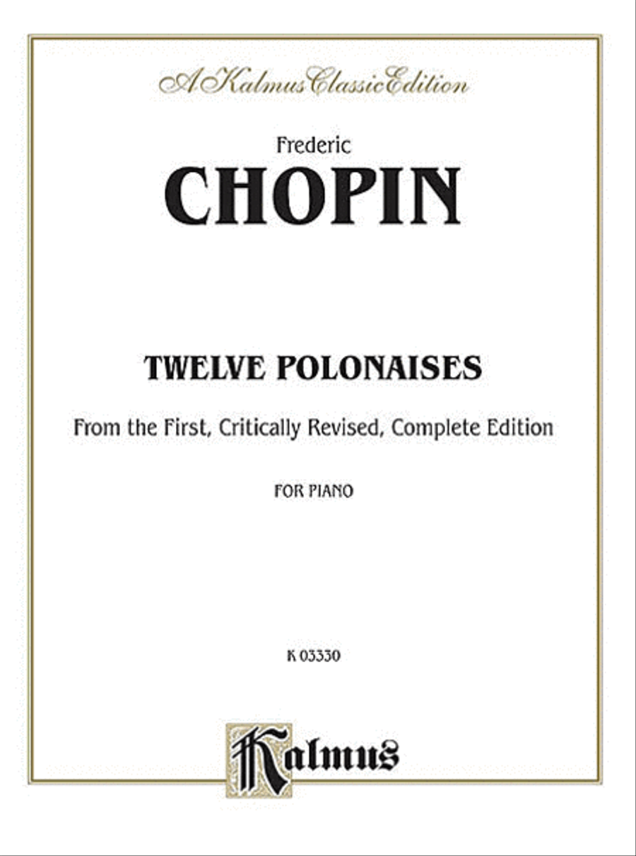 Polonaises Polonaises Piano Solo scores gallery preview page 1