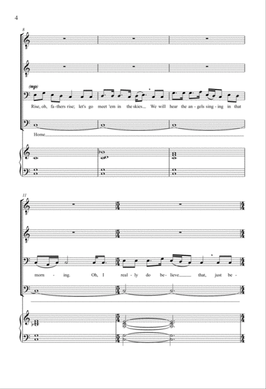 No Time No Time TTBB scores gallery preview page 2