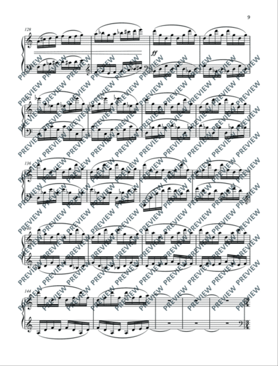 Castillo Interior Piano Solo scores gallery preview page 10