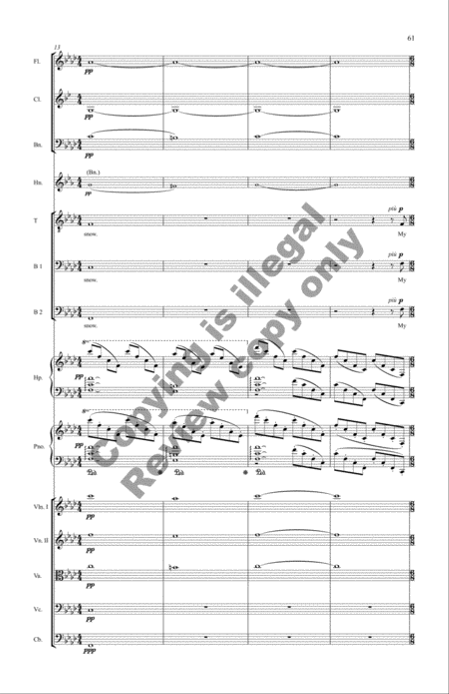 Frostiana (Score) Choir scores gallery preview page 21