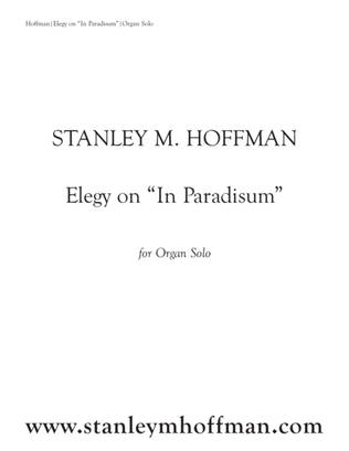 Elegy on "In Paradisum"