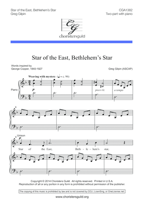 Star of the East, Bethlehem's Star