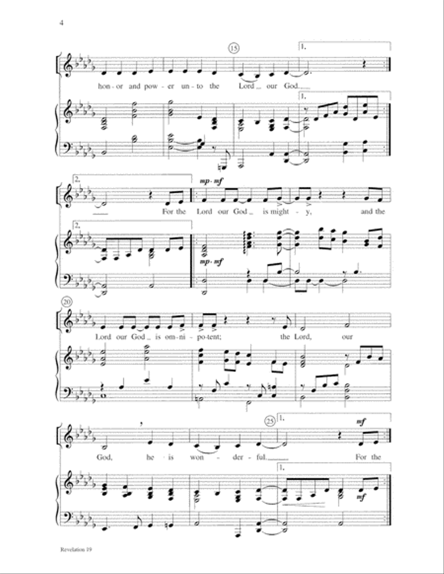 Revelation 19 Revelation 19 3-Part scores gallery preview page 4