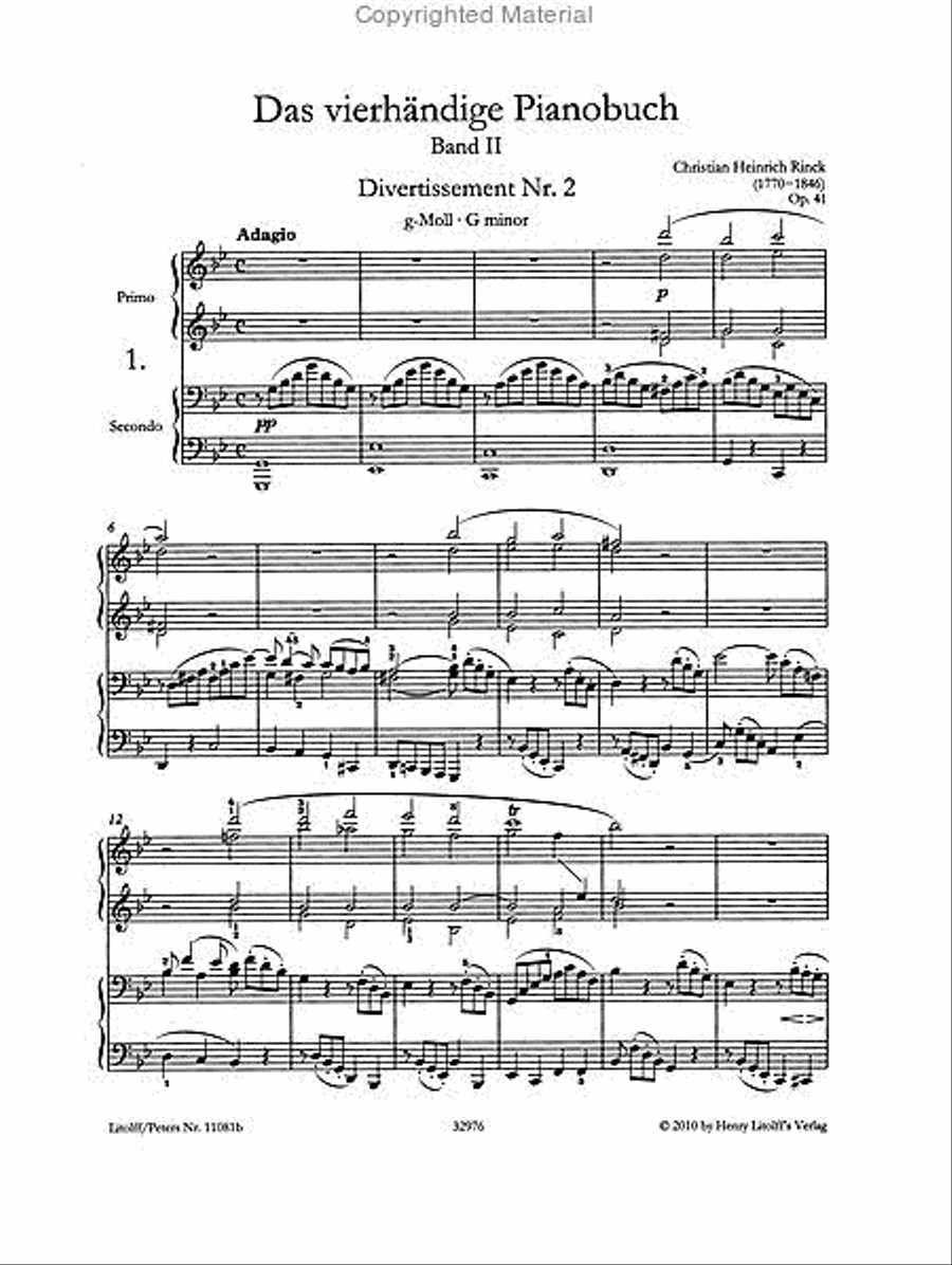 Das vierhändige Pianobuch (Piano Duet Music for Discoverers)