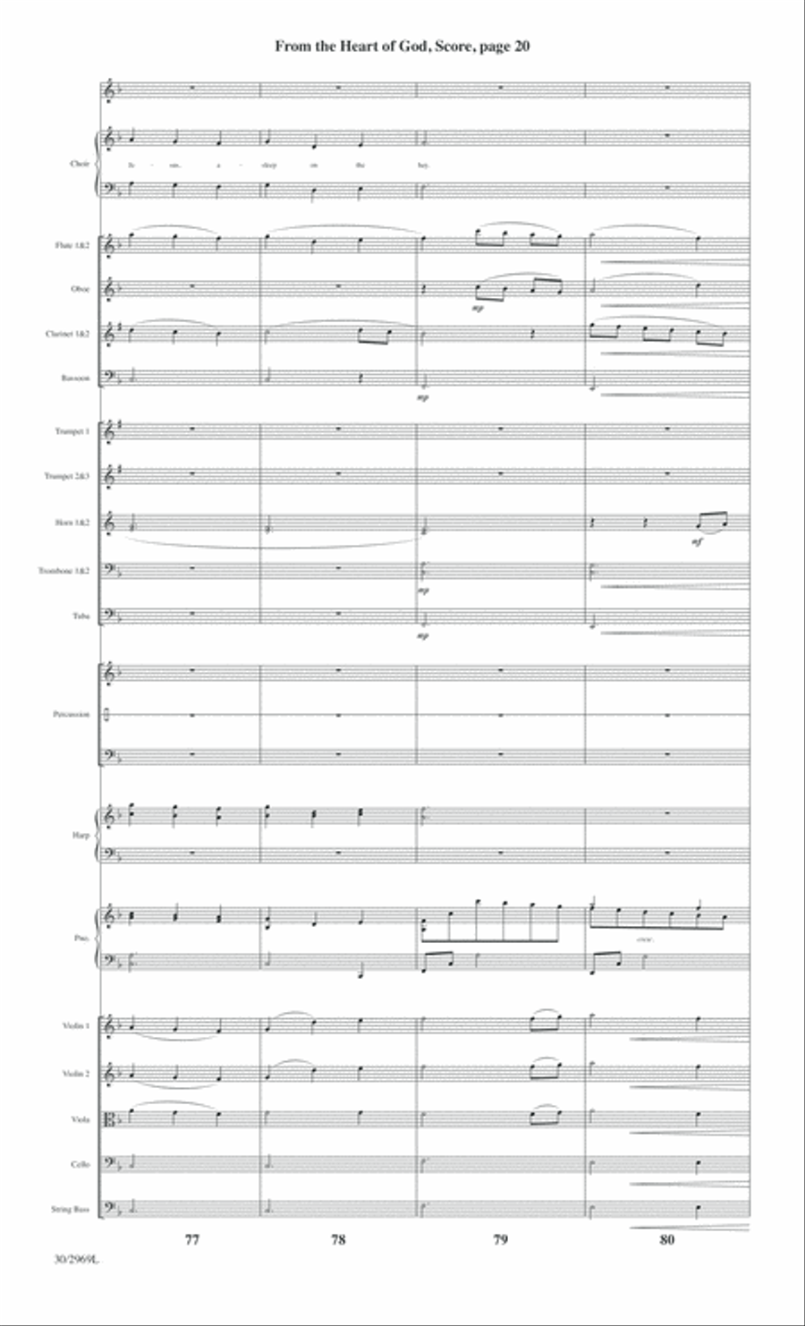 The Heart of Christmas - Full Score Choir scores gallery preview page 122
