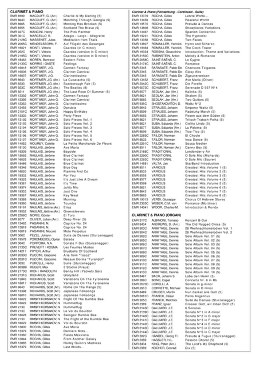 Love You Forever Love You Forever Clarinet Solo scores gallery preview page 5