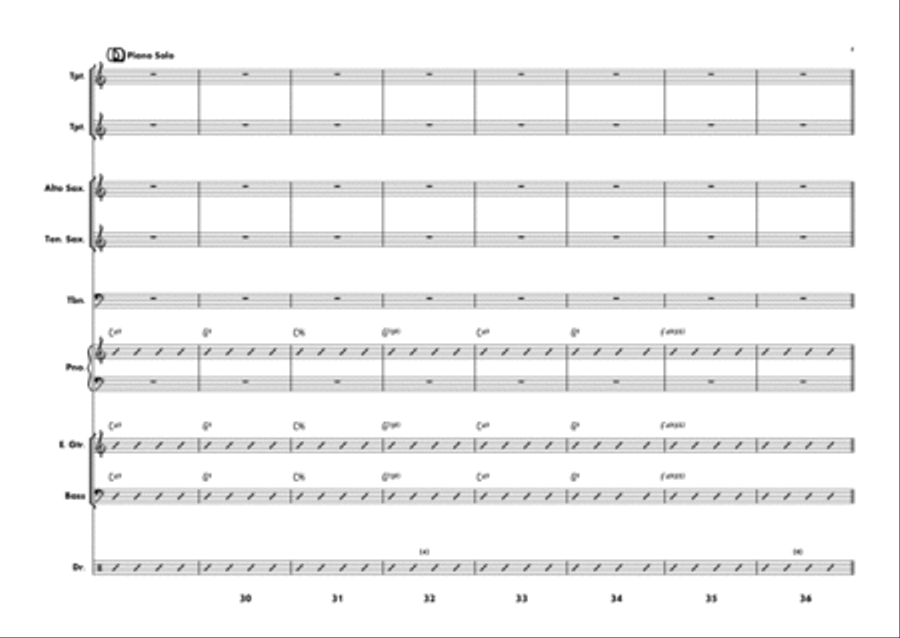 Being Alive Small Ensemble scores gallery preview page 5