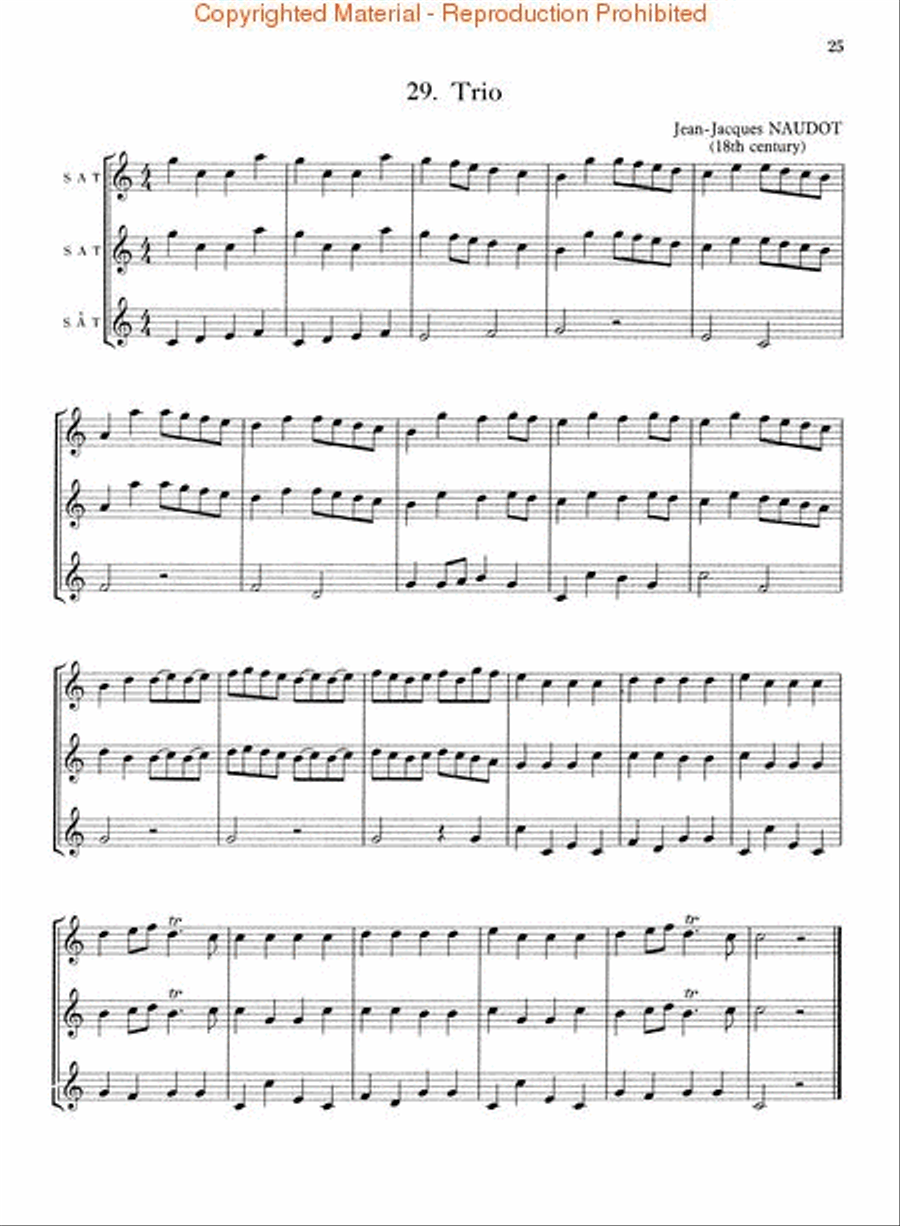 The Recorder Consort 1 Recorder scores gallery preview page 4