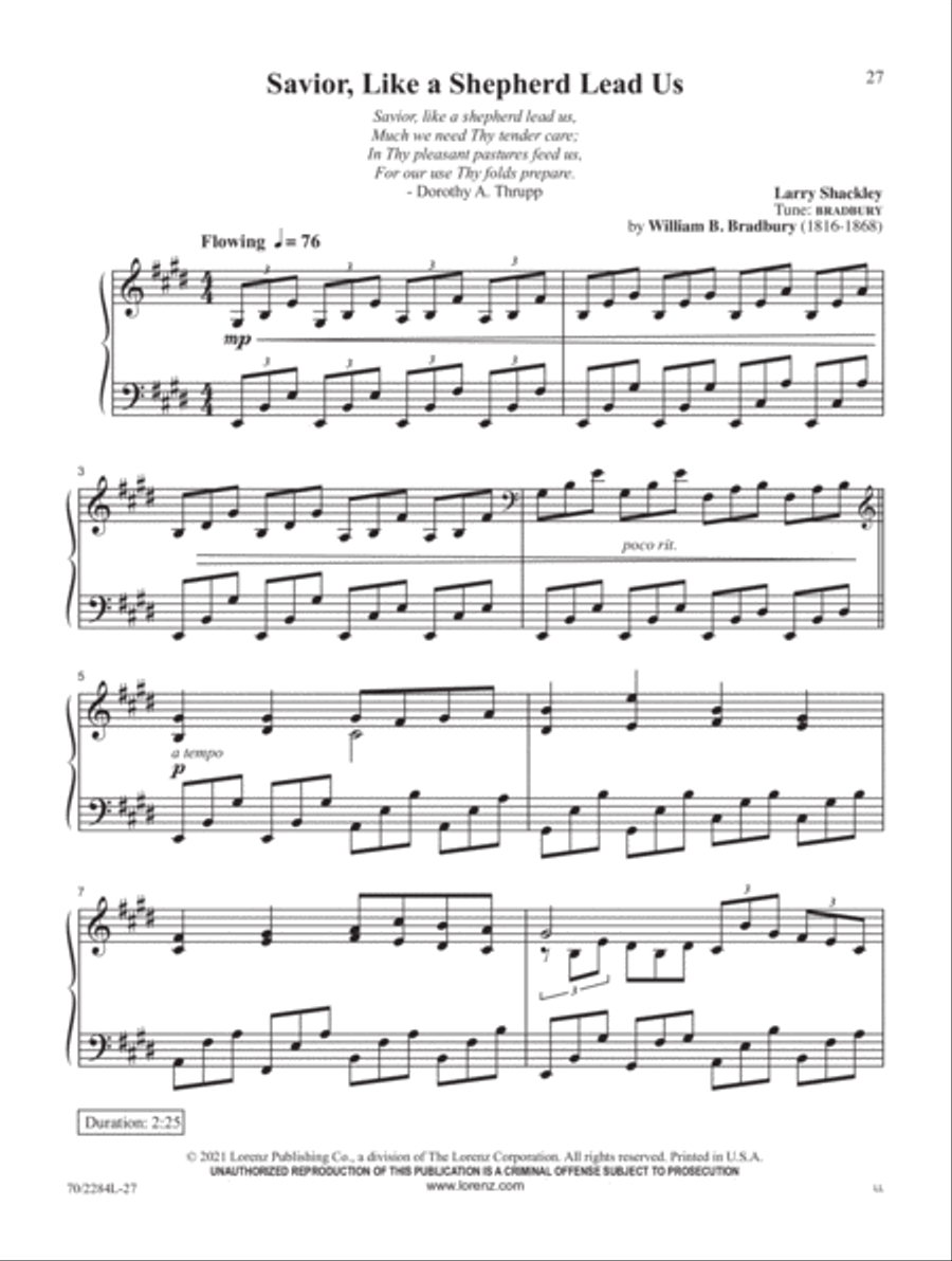 A Heart to Praise Piano Solo scores gallery preview page 11