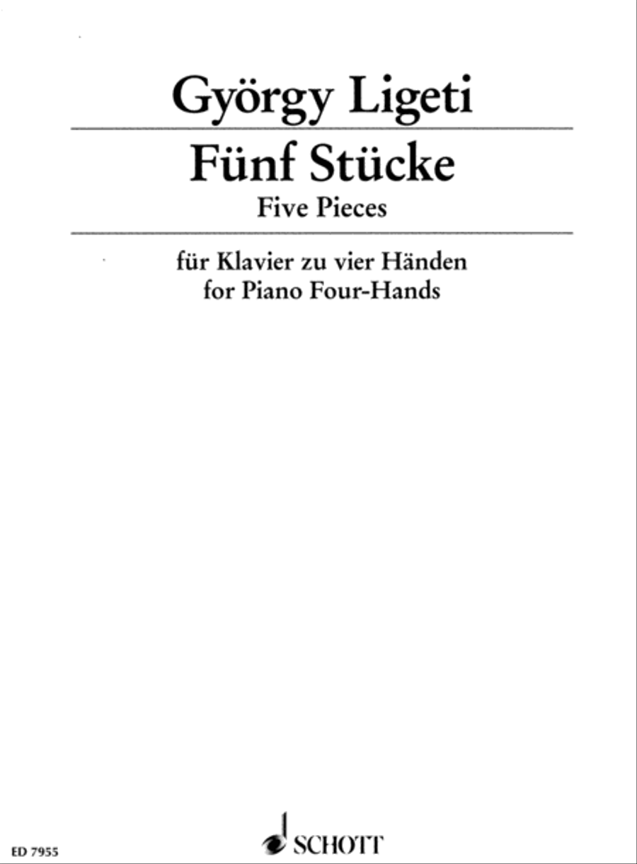 Easy Pieces for Piano 1 Piano, 4-Hands scores gallery preview page 1