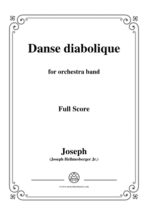 Book cover for Hellmesberger Jr-Danse diabolique,for orchestra band