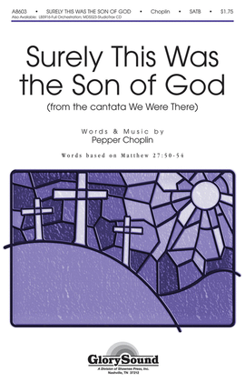 Book cover for Surely This Was the Son of God (from We Were There)