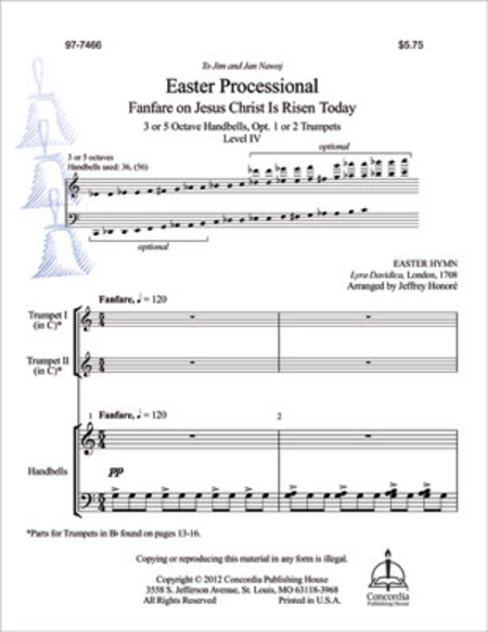 Easter Processional: Fanfare on Jesus Christ Is Risen Today image number null