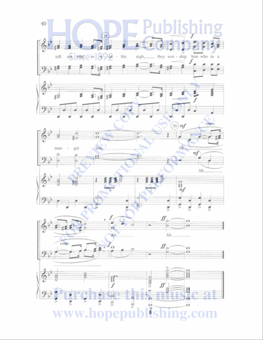By Heaven's Light Choir scores gallery preview page 41