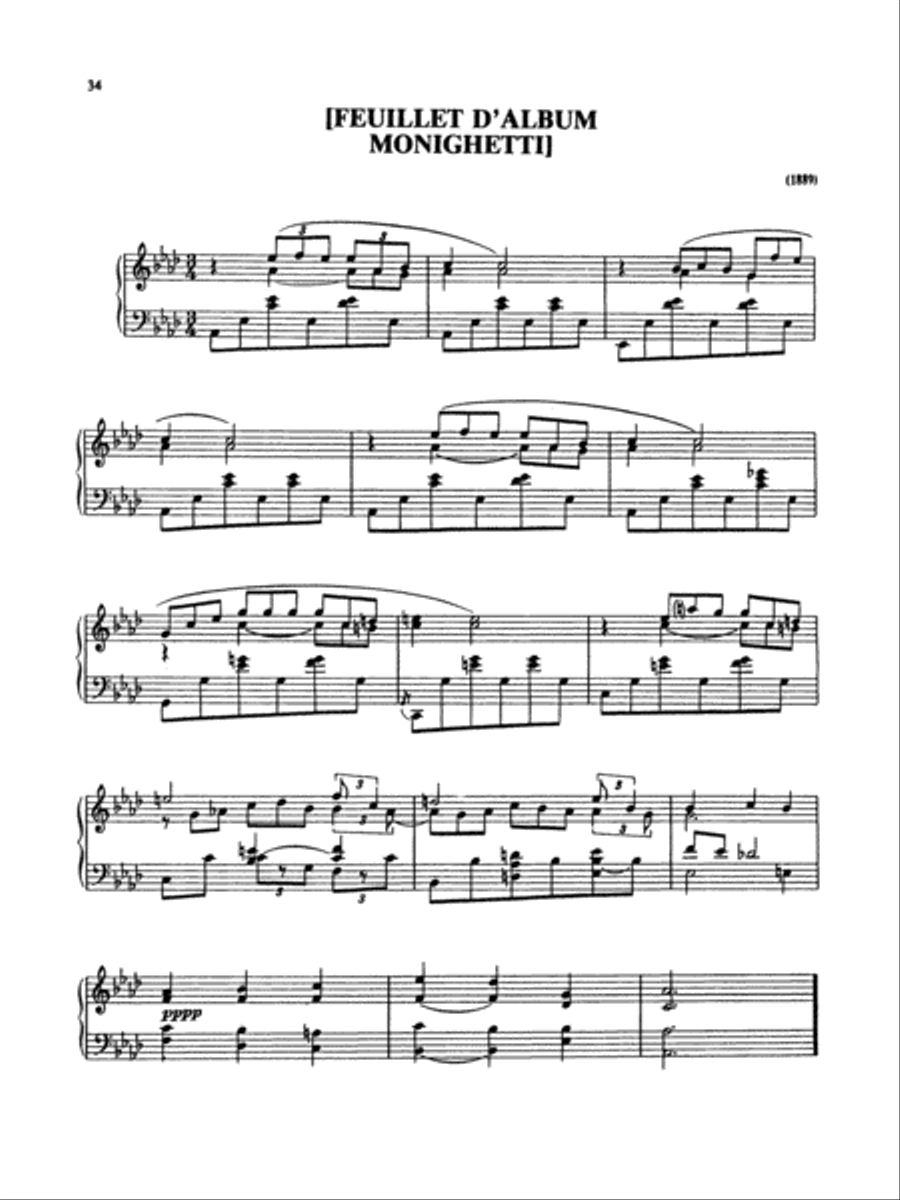Scriabin: Early Works Piano Solo scores gallery preview page 1