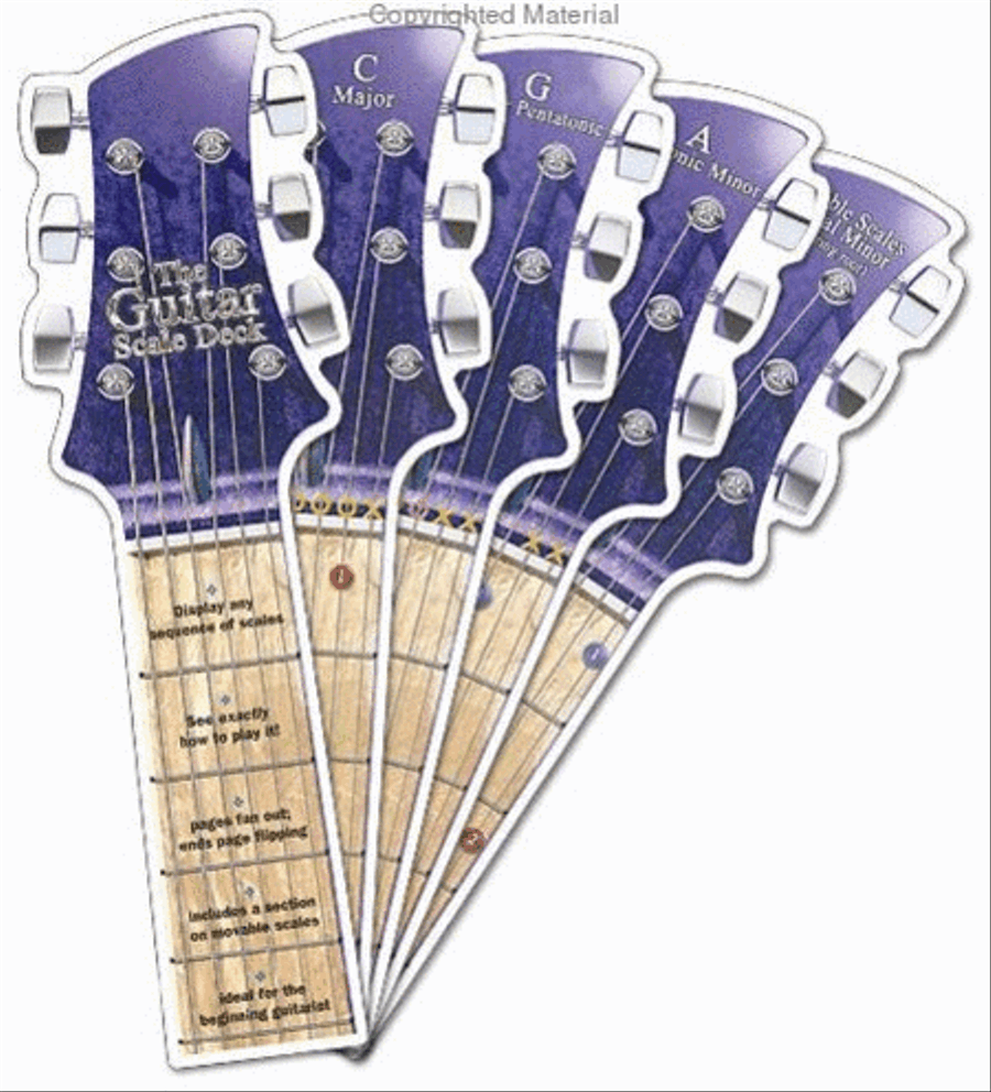 The Rock Guitar Scale Deck Electric Guitar scores gallery preview page 3