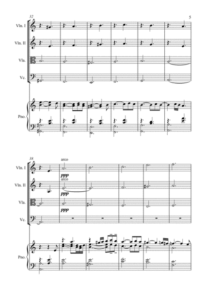 The Wizard's Waltz (for Piano and String Ensemble)