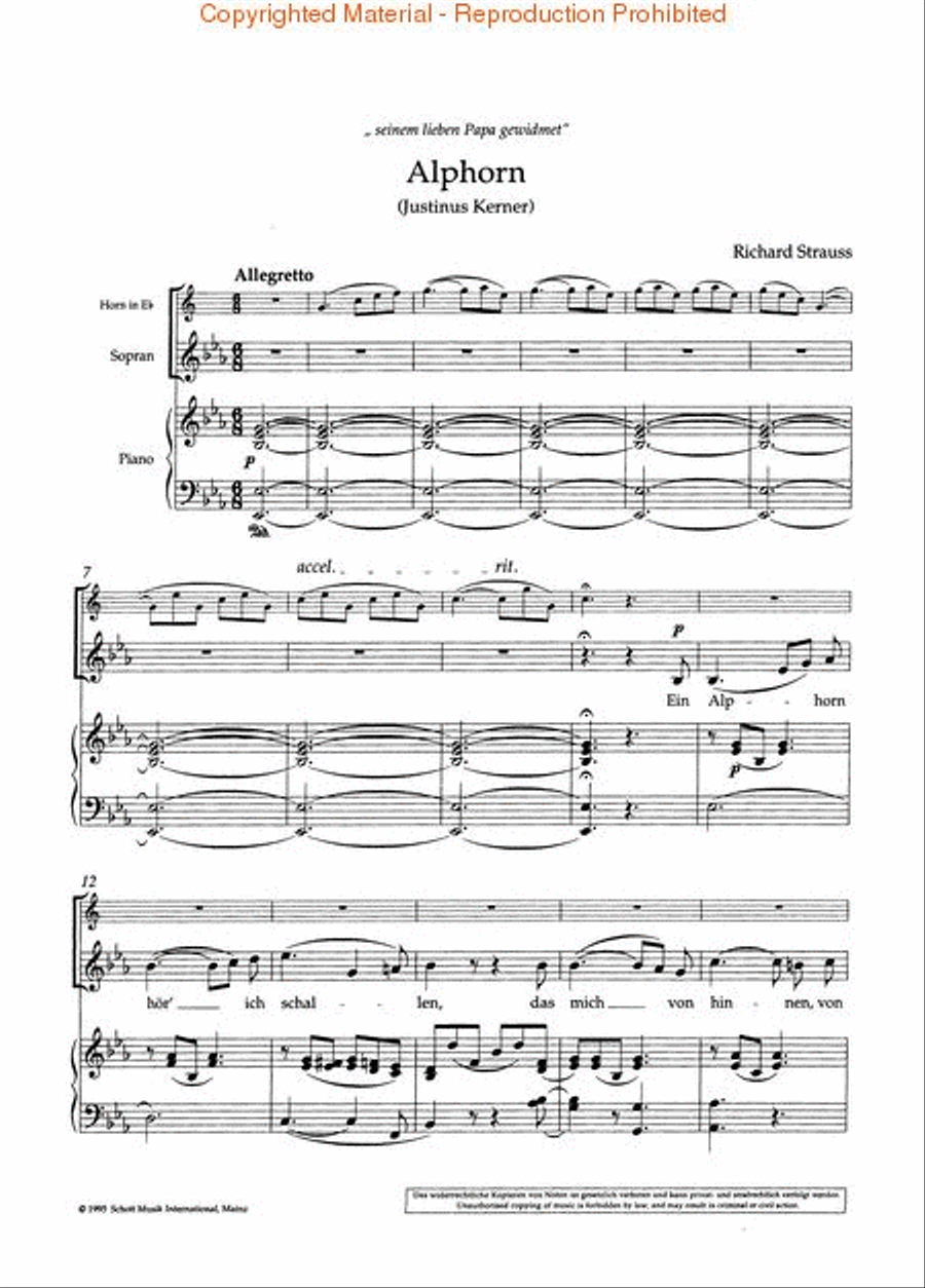 Alpine horn music deals