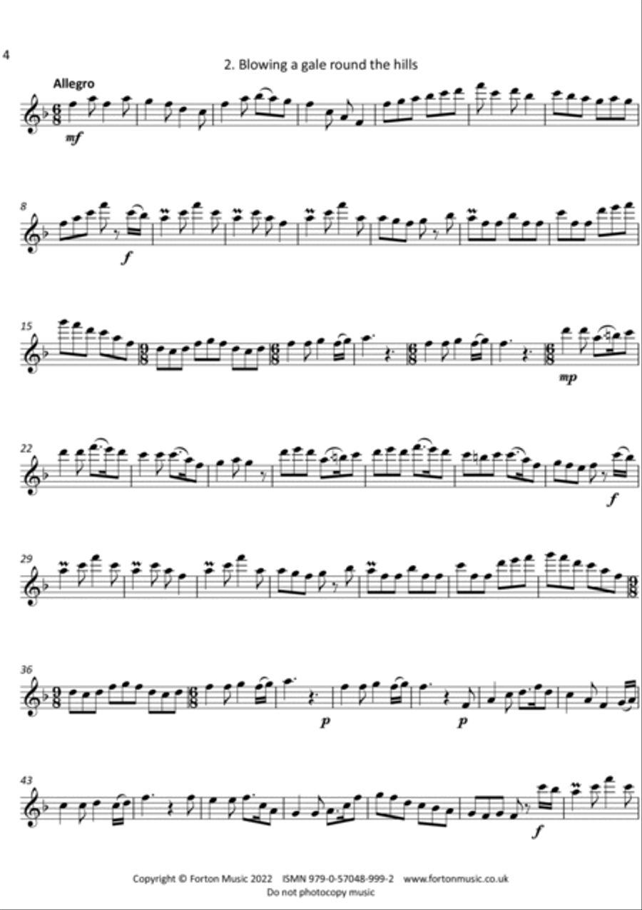 On Raasay Flute Solo scores gallery preview page 4