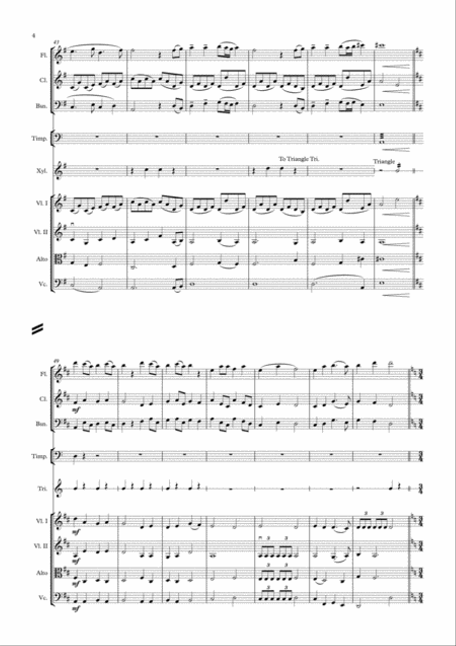 Le lutin artiste Unison Choir scores gallery preview page 4