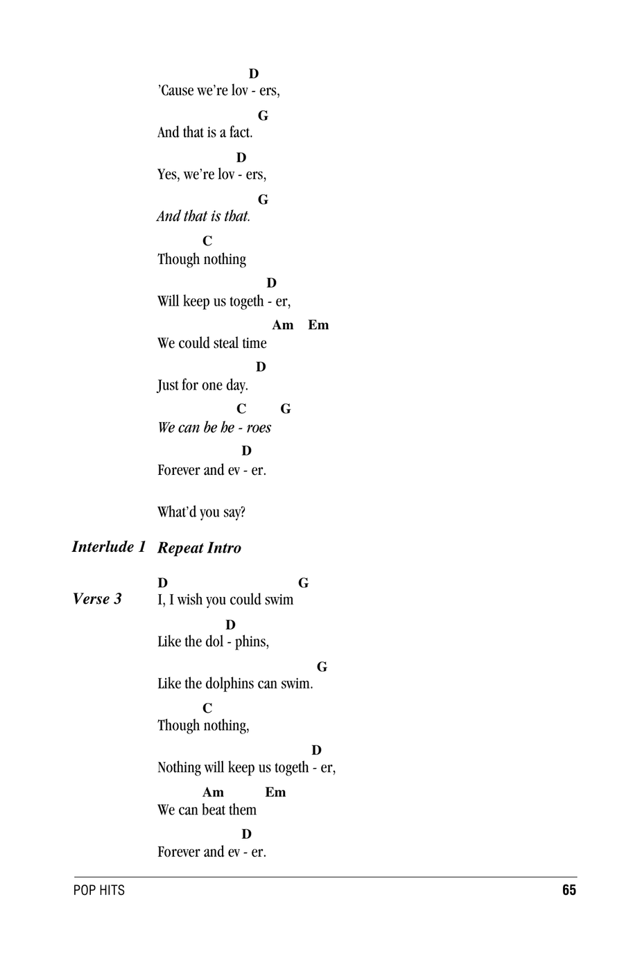 Heroes Heroes Piano scores gallery preview page 2