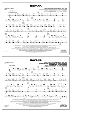 Havana - Aux Percussion