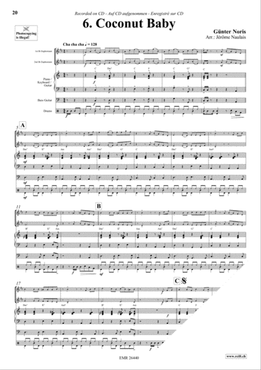 Let's Dance Volume 1 Let's Dance Volume 1 Euphonium Duet scores gallery preview page 8
