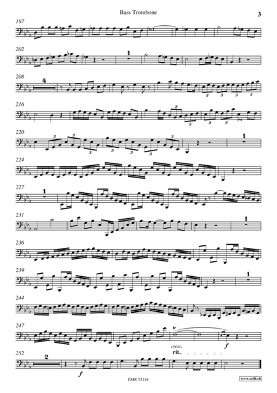 Concerto Concerto Trombone scores gallery preview page 4