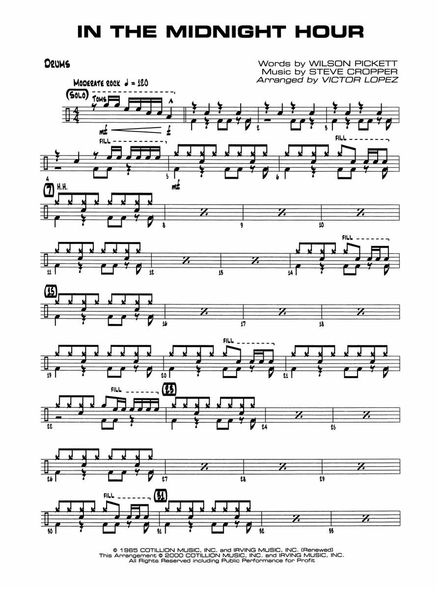 In the Midnight Hour: Drums