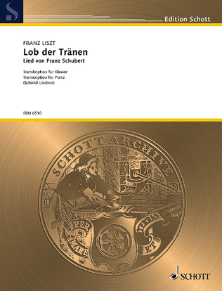 Book cover for Lob der Tränen