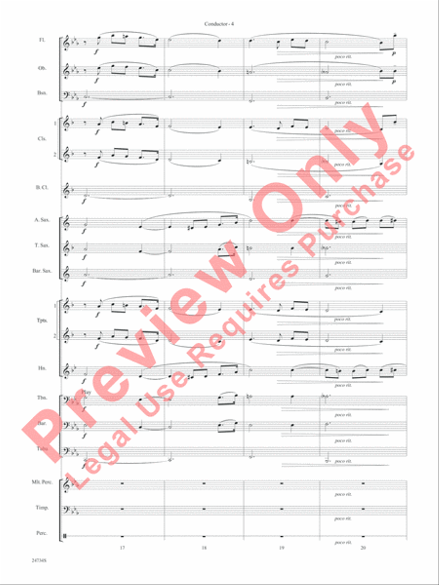 Nocturne (Opus 9, No. 2) Nocturne (Opus 9, No. 2) Concert Band scores gallery preview page 7