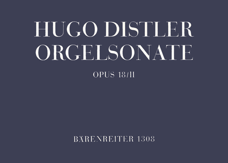 Orgelsonate (Trio) (1939)