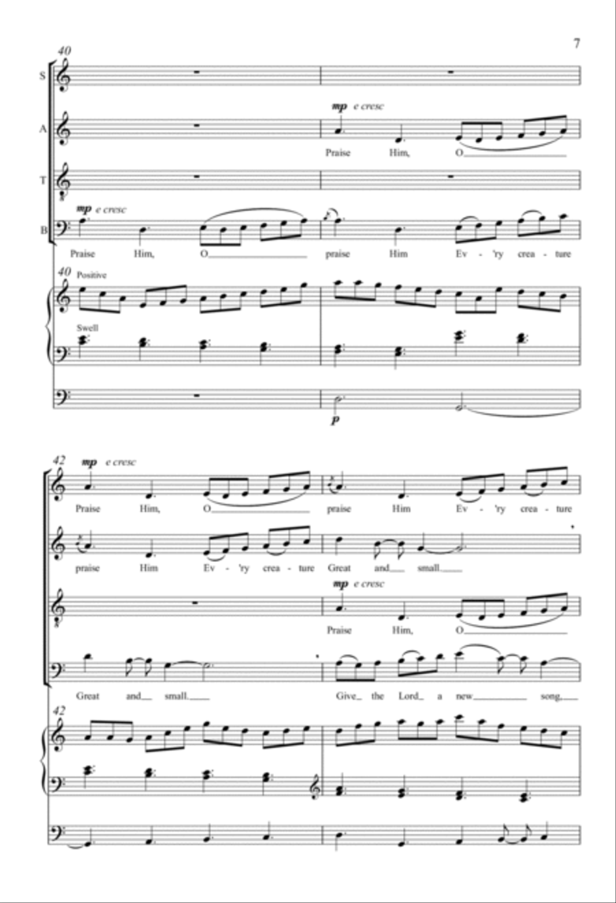 Be Ye Doers Of The Word Be Ye Doers Of The Word 4-Part scores gallery preview page 6