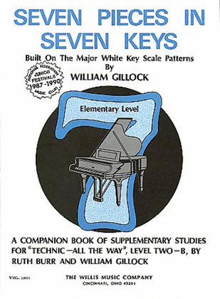 Book cover for Seven Pieces in Seven Keys