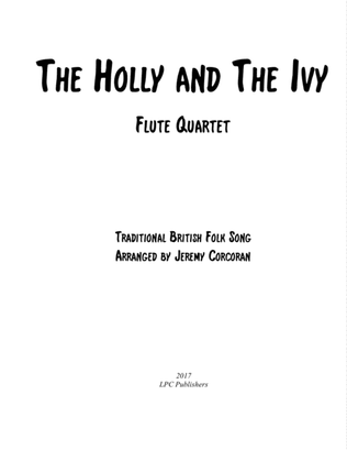 Book cover for The Holly and The Ivy For Flute Quartet