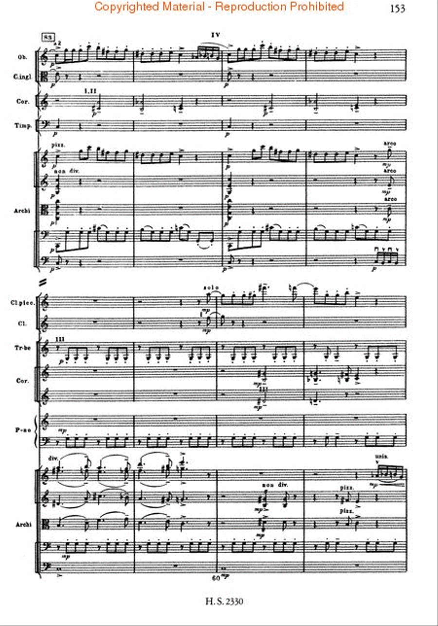 Symphony No. 5, Op. 100 Orchestra scores gallery preview page 4