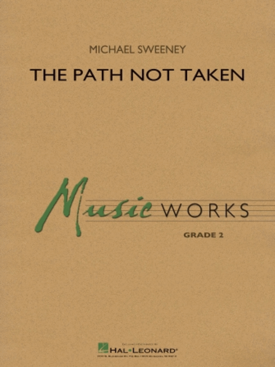 The Path Not Taken Concert Band scores gallery preview page 1