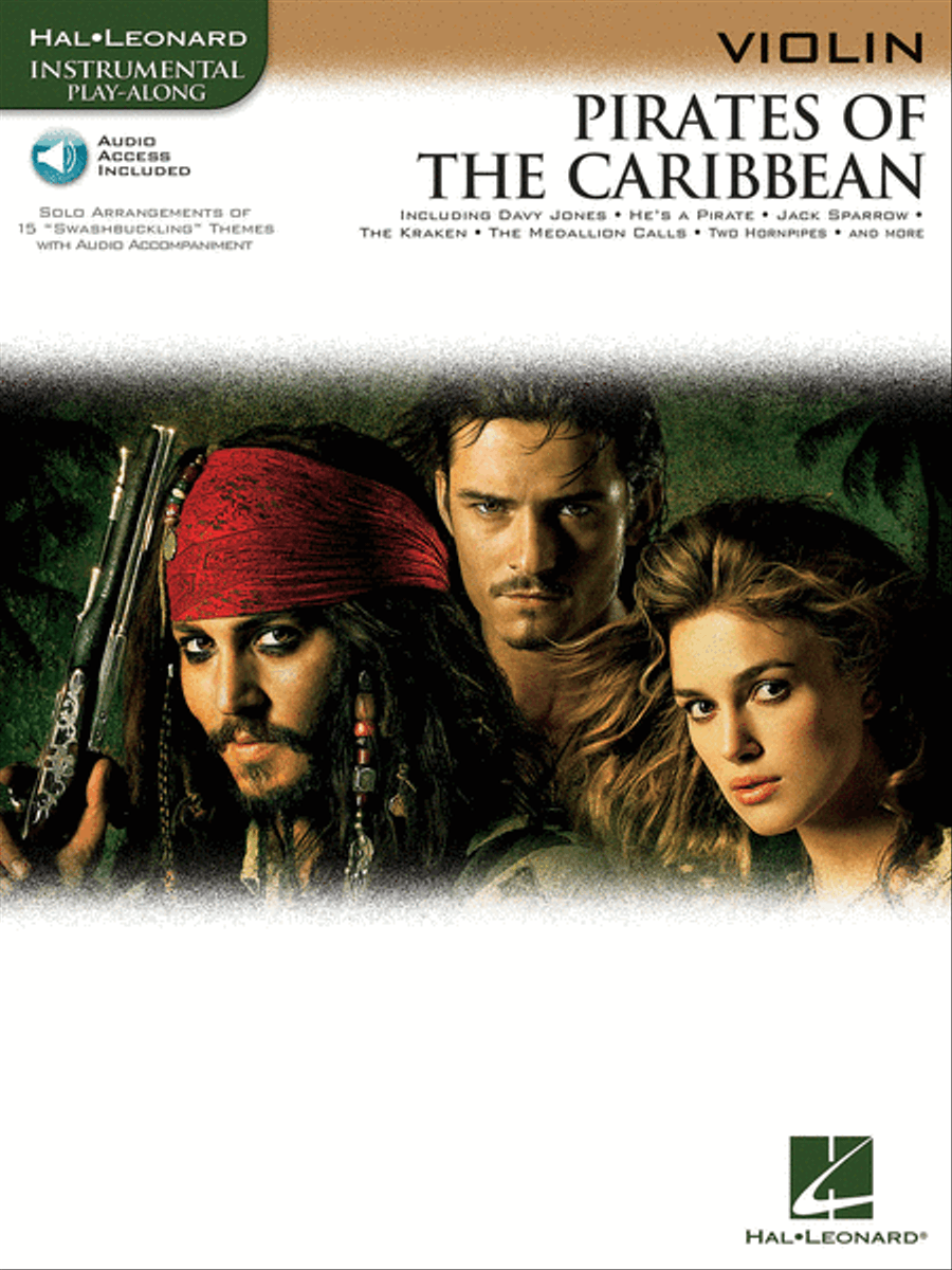 Pirates of the Caribbean (Violin) Violin Solo scores gallery preview page 1