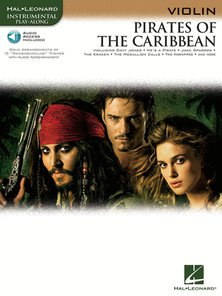 Book cover for Pirates of the Caribbean (Violin)
